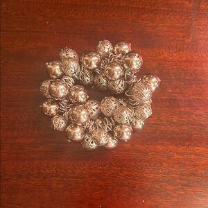 Silver Balls Cha Cha Bracelet OS